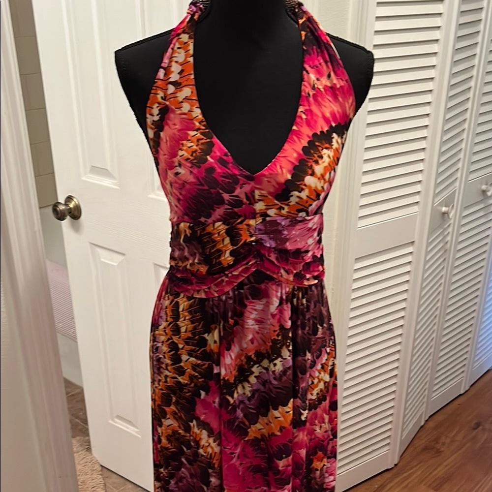 Shoreline Stunning Maxi Halter Dress